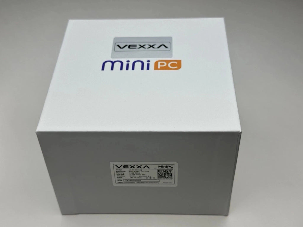 VEXXA Mini PC AMD Ryzen 5 6600H 16GB DDR5 512GB NVMe SSD Windows 11 Pro Desktop