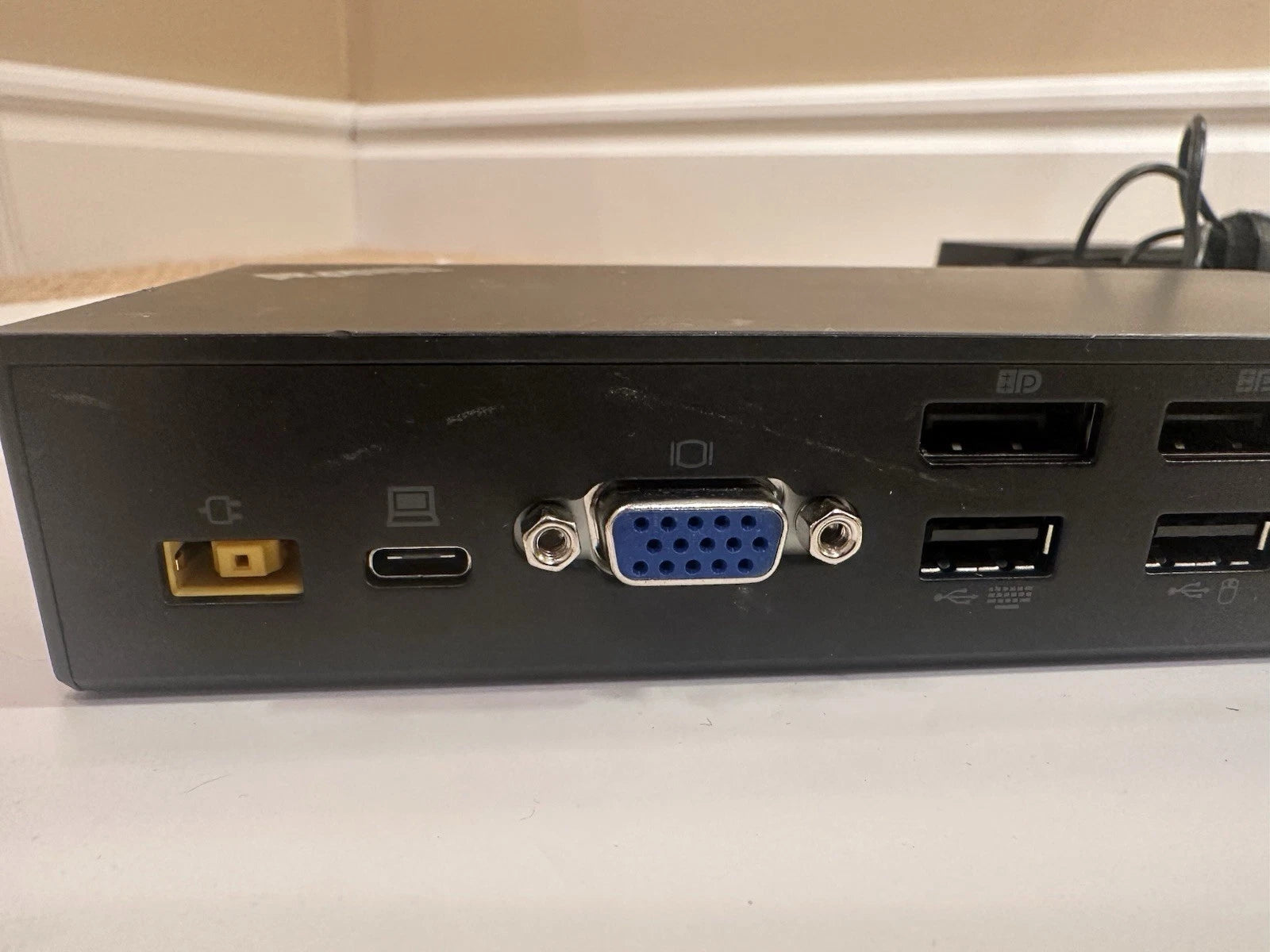 Lenovo ThinkPad USB-C Dock 40A9 DK1633 Docking Station NO Power Adapter