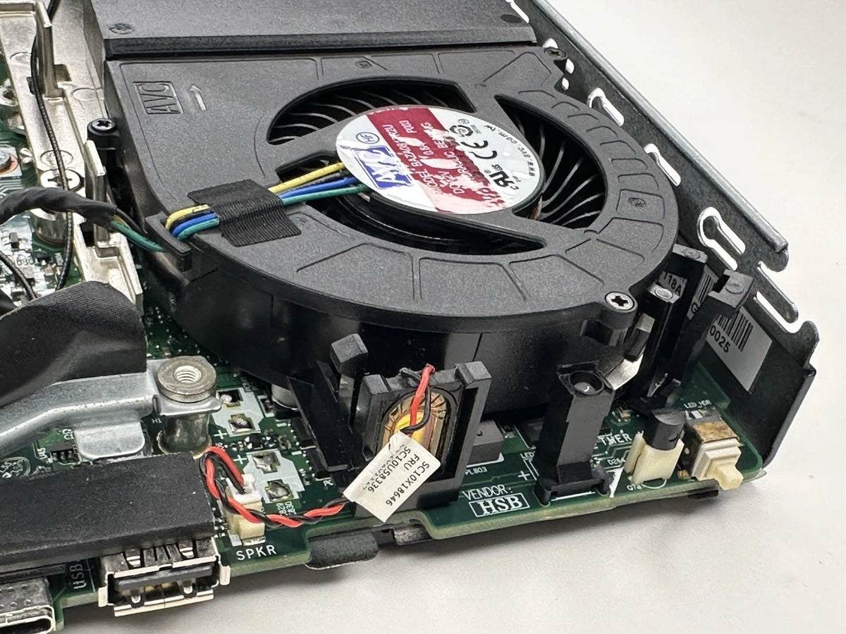 NEW OPEN BOX Lenovo ThinkCentre M920q Tiny Barebone WiFi BT 90W Adapter