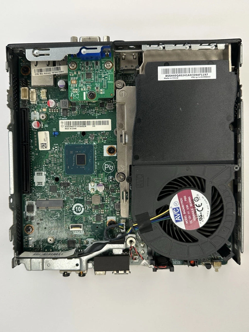 Lenovo M720q Tiny Barebone w/ WiFi 65W Adapter No CPU RAM SSD