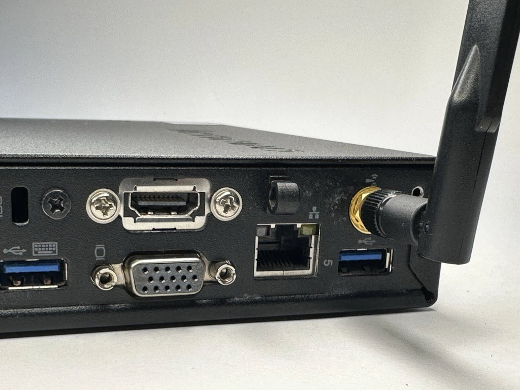 Lenovo ThinkCentre M93p Tiny PC i5 8GB RAM 250GB SSD WiFi HDMI Cable