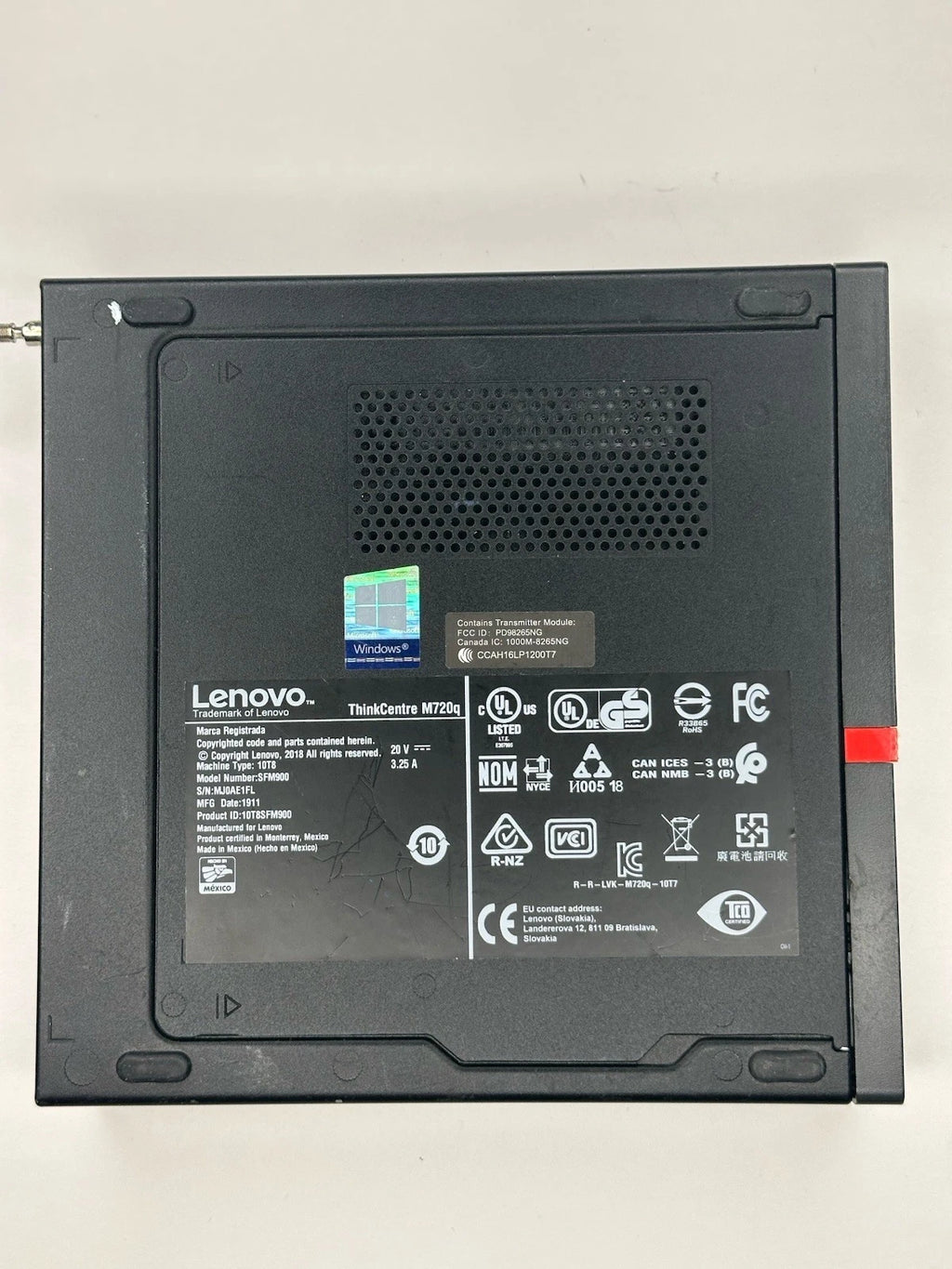 Lenovo M720q Tiny PC i5-8500T 8GB RAM 256GB SSD WiFi Win11 Pro