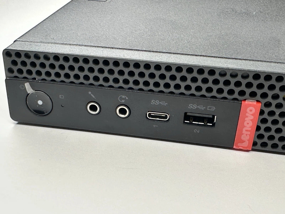 NEW OPEN BOX Lenovo ThinkCentre M920q Tiny Barebone WiFi BT 90W Adapter