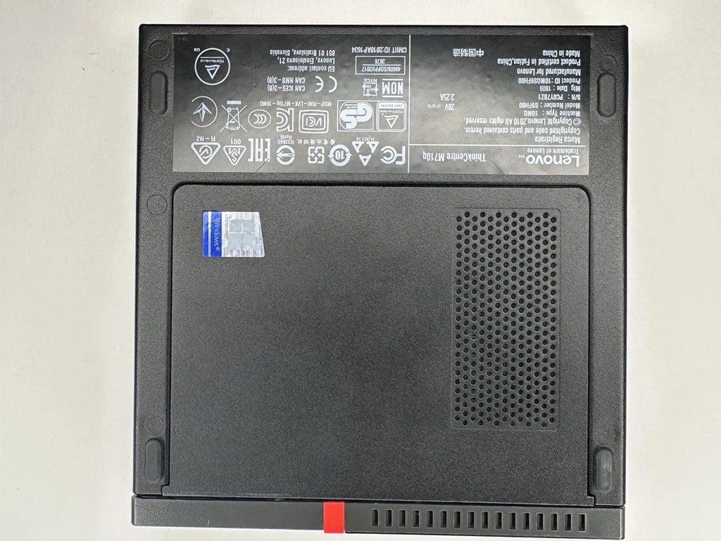 Share Lenovo ThinkCentre M710q Tiny PC i3-7100T WiFi BT 65W No RAM No SSD