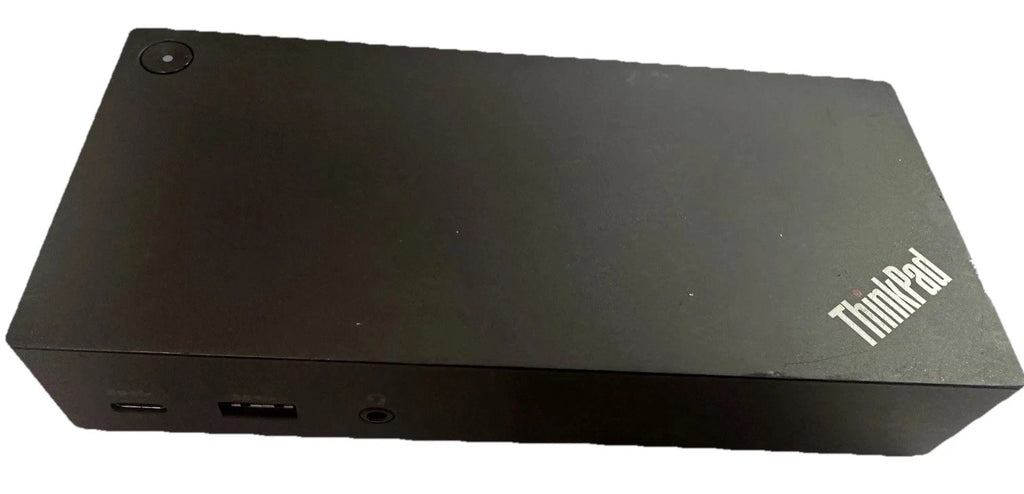 Lenovo ThinkPad USB-C Dock 40A9 w/ 90W Adapter Dual Monitor Dock Tested Working