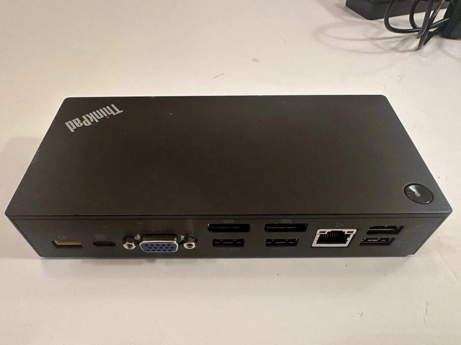 Lenovo ThinkPad USB-C Dock 40A9 DK1633 Docking Station NO Power Adapter